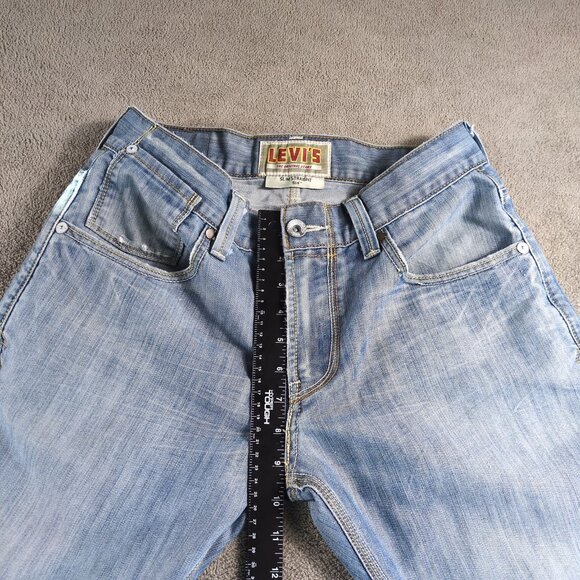Levi’s 514 Slim Straight Jeans Men’s W31 L32 Light Wash Denim Classic Fit - Picture 6 of 12